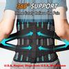 Back Braces Waist Belt Men Women Work Lower Back Pain Relief Breathable Anti-Skid Spine Lumbar Support Belt
