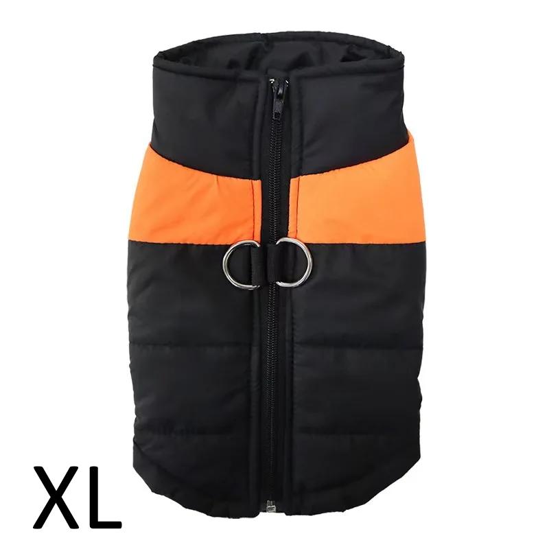 Waterproof Warm Dog Clothes Pet Coat Winter Vest Padded Zipper Jacket Dog Clothing for Small Medium Big Dogs Outfit