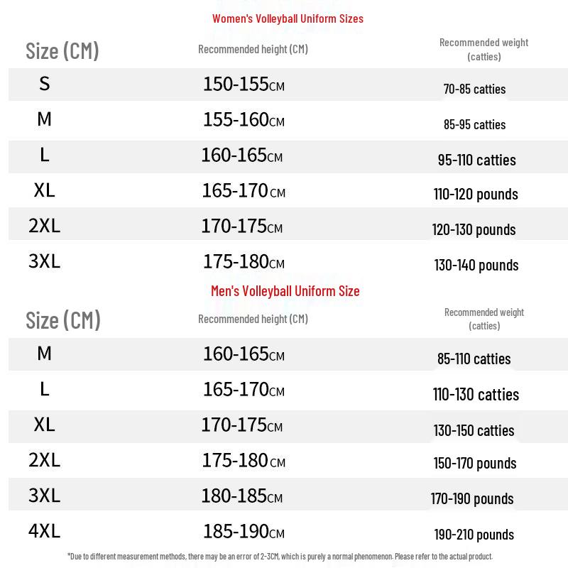 Herren Volleyball- und Tischtennis-Trikot-Set: Bedruckte Teamuniform
