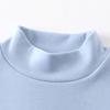 Children's Tops for Girls Autumn Turtleneck Long Sleeve T-shirts Boys Winter Warm Bottoming Shirts Sweatshirts Kids Clothing New