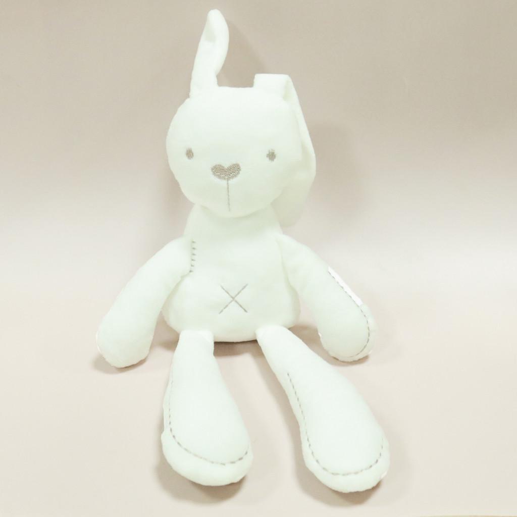 

Plush Rabbit Soft Toy With Rattle For Infant Sensory And Emotional Development Rabbit
