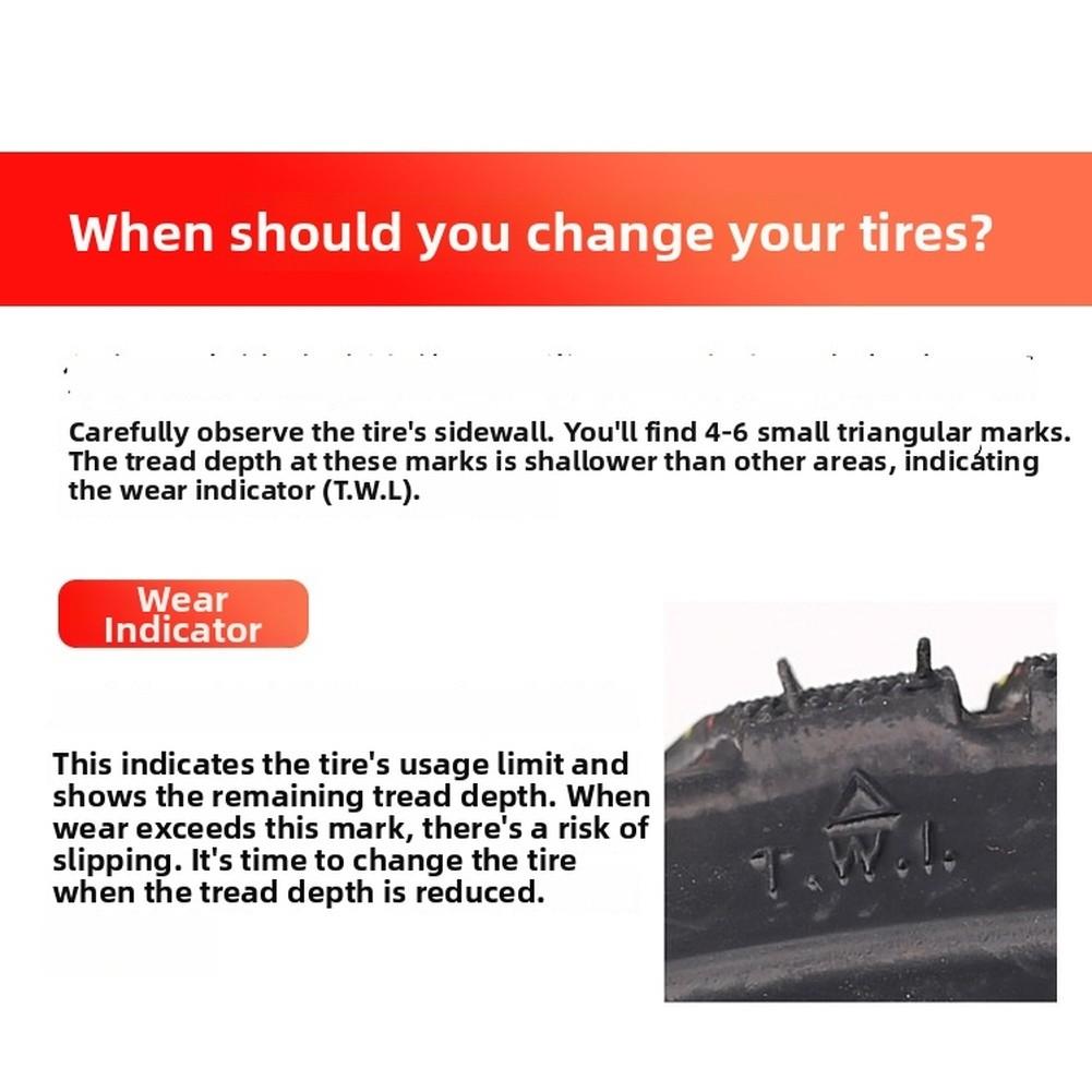 Enhanced Traction Scooter Tire Off-road Tire Tubeless Tire