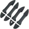 8Pcs Black Door Side Handles Cover Trim For Toyota Corolla E170 E180 2014-2018