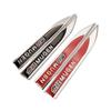FIQ1 1Pairs 3D Metal Mugen Side Fender Emblem Badge Sticker Car Body Styling Accessories For Honda Civic Odyssey Accord CR-V FIT City