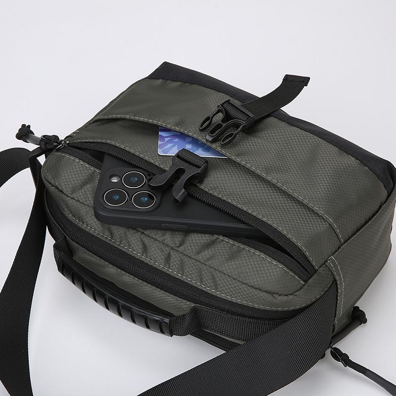 Vintage Style Men Bag High Quality Oxford Messenger Bag Crossbody Bags For Man Fashion Casual 3 Layers Design Men Shoulder Bag