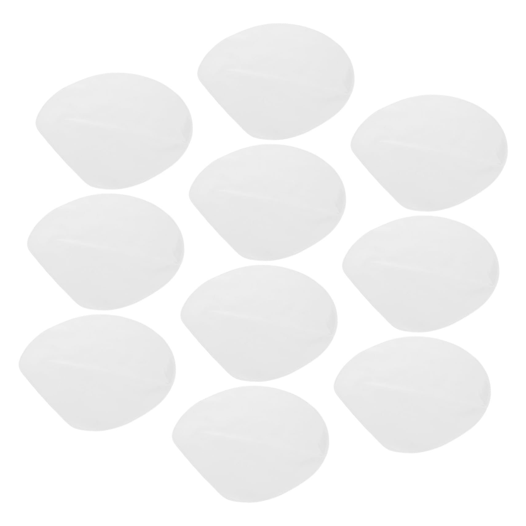 

BESPORTBLE Clear Adhesive Protective Film for Table Tennis Rubber Reverse Adhesive Protector Easy to Paddle Cover for and Leisure 10-Piece Rackets,