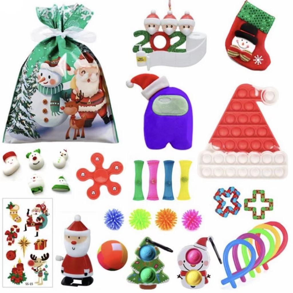 2021  Sensory Toys Set, Christmas Gift For Kids, Anxiety Relief Toys For Kids Adults, Sensory  Toys Pack