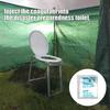 Urine Absorbent Powder 50pcs Poo and Urine Absorbent Gel Deodorization Liquid Waste Gelling Tool for Camping Fishing Traveling