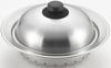 Yoshikawa Steamer for Compatible with Steaming Made In Stainless Steaming Easy Steaming Plate On the Pot YJ2302 Pots, 20~22cm Pots, Plate, Japan,