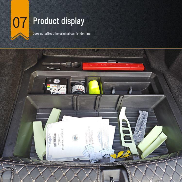 Trunk Storage Box for 24 BYD Models: Qin, L, Seal, 06 - Lower Layer, 80KM Range