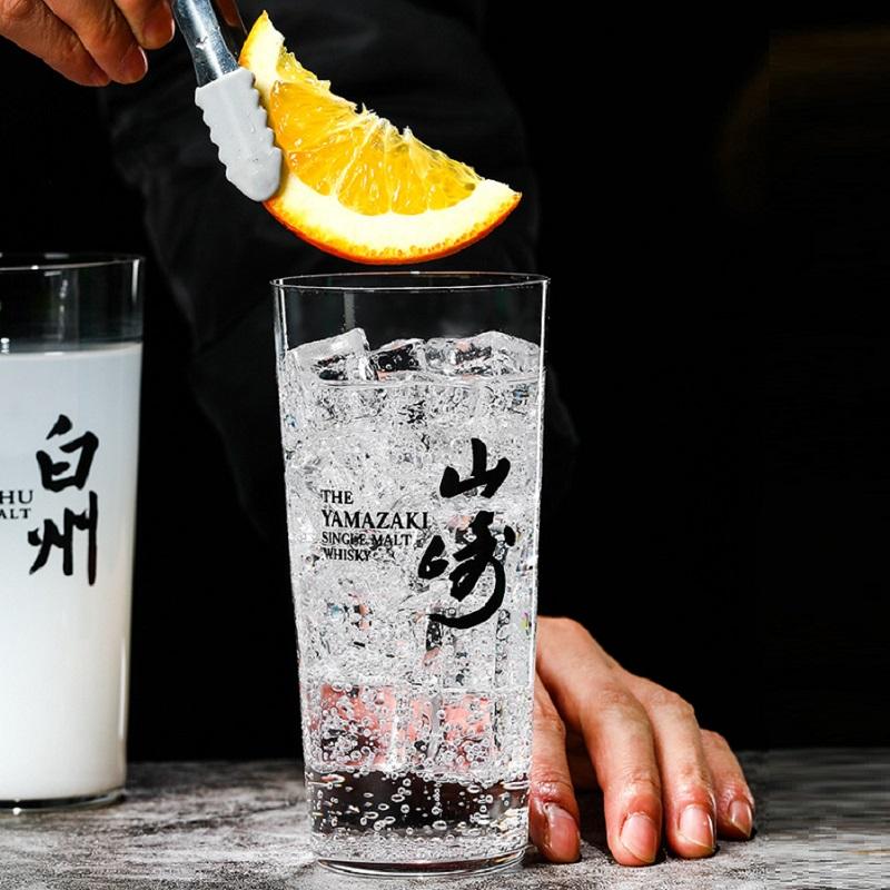 Japanese Style Straight Cocktail Glass Highball Hypo Cup Lengthened And Heightened Colin Cup Drinking Water Cup Cocktail Set