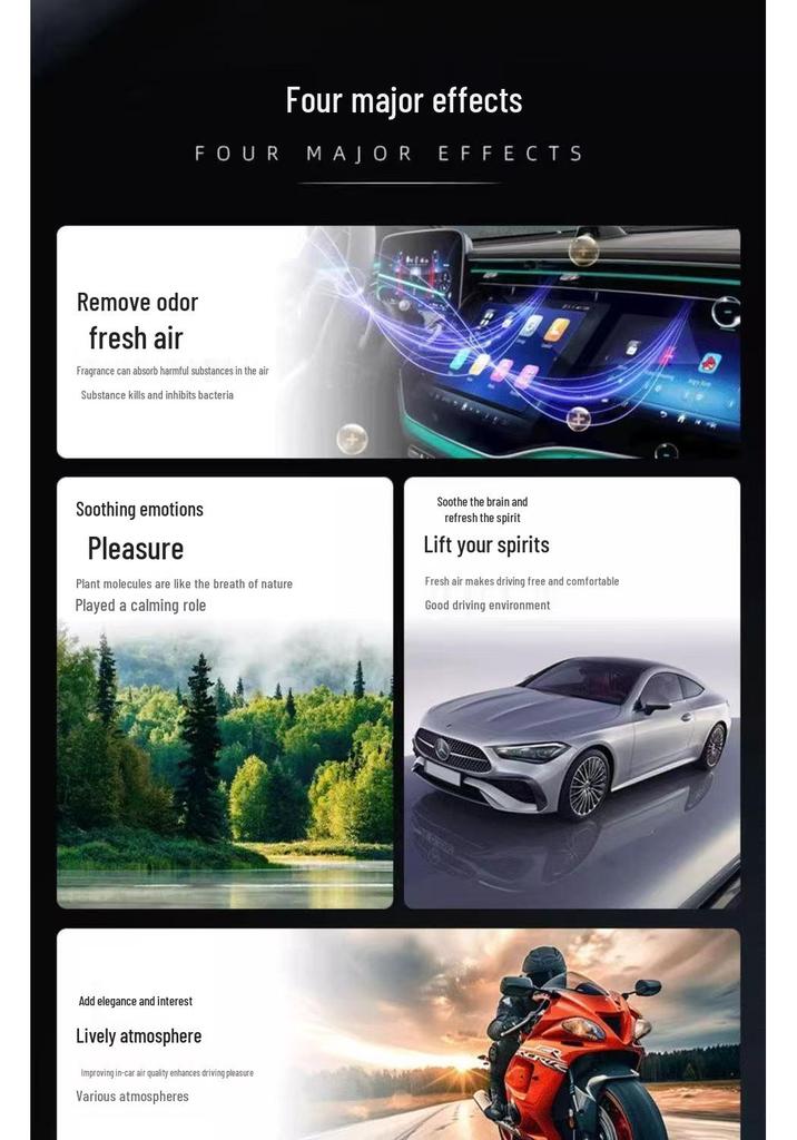 Mercedes-Benz Car Air Freshener: For S350, S400, S450, Maybach, AMG Fragrance System