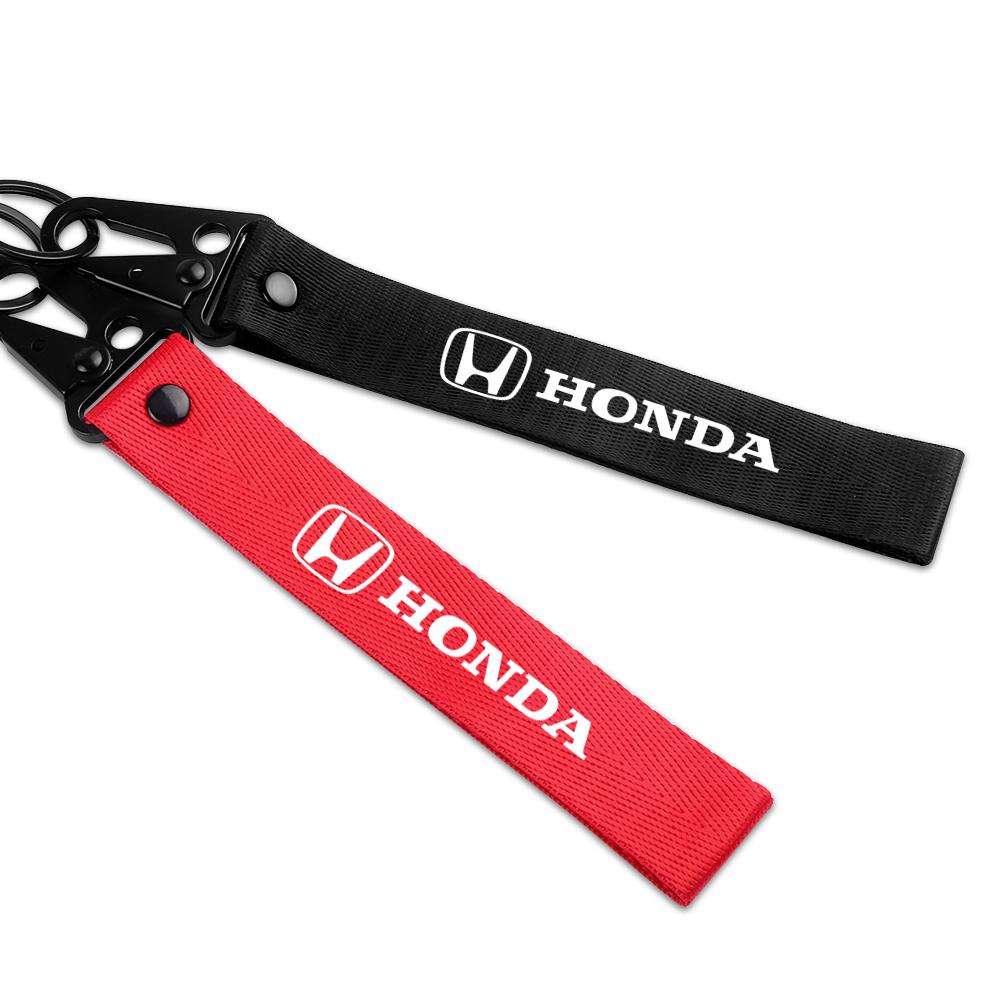 Car Keychain Key Ring Auto Tire Wheel Valve Caps Accessories for Honda Civic 10th 11th Gen Hrv Jazz City Fit Accord 7 Crv Mugen wsdm59