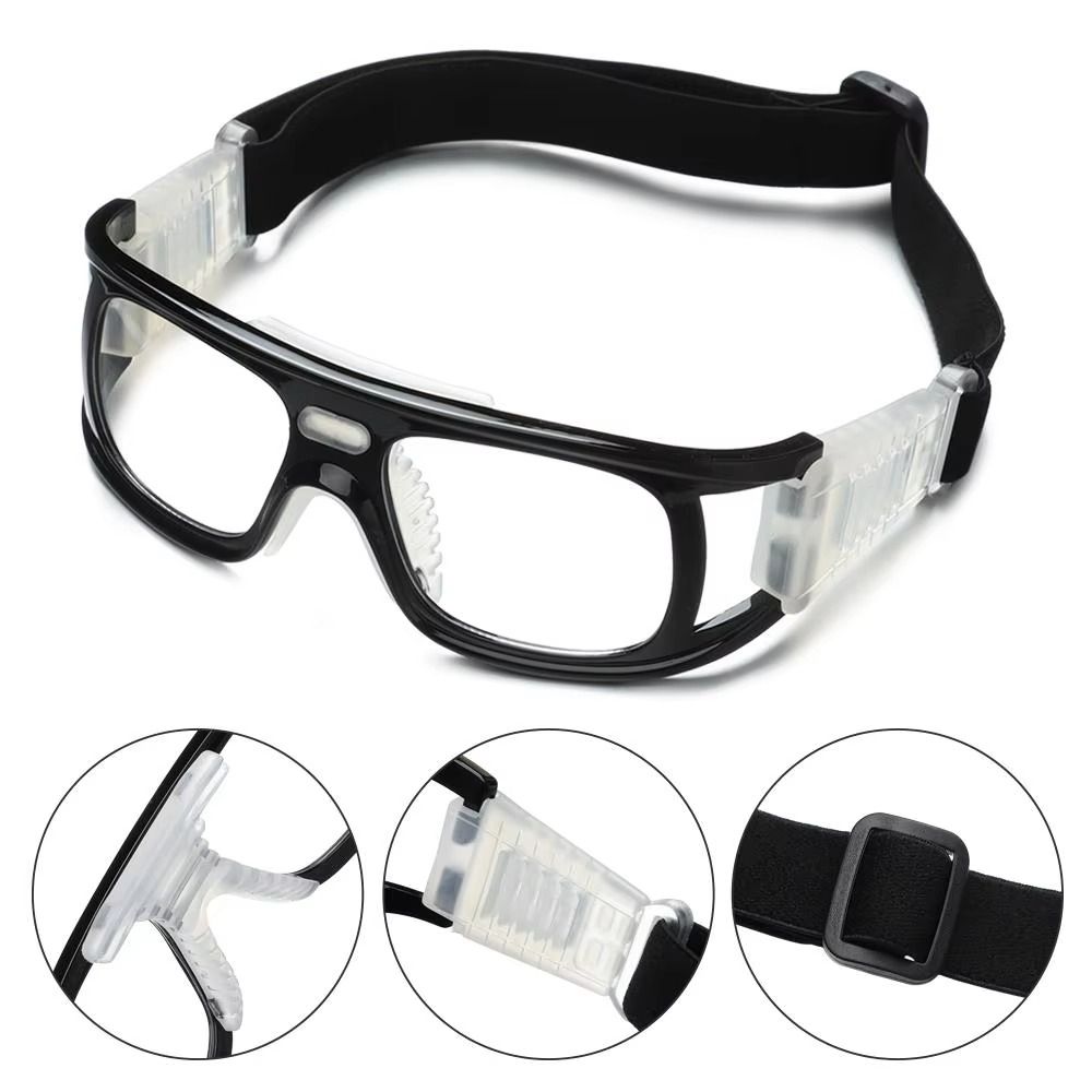 Verstellbare Sporttrainingsbrille Elastische Basketballtrainingsbrille Teamsport Training