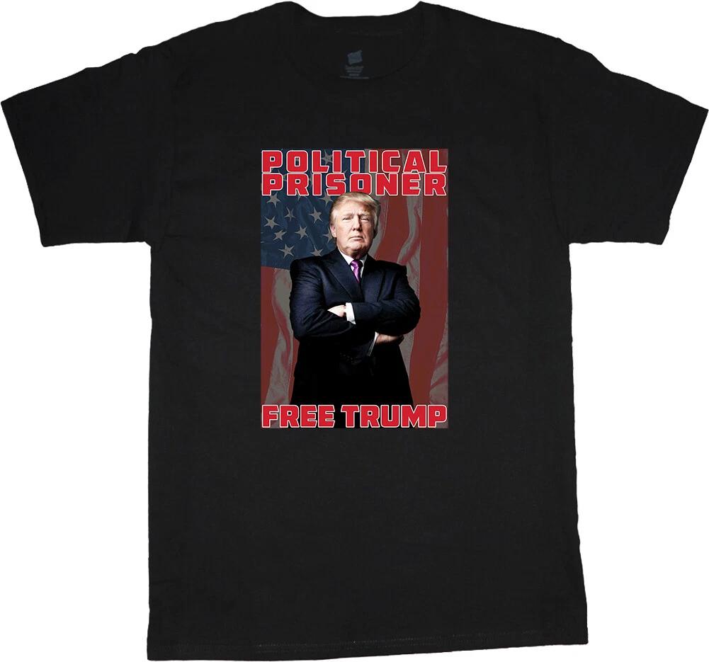 Trump 2024 Election T-shirt Trump Campaign Rally Merchandise MAGA Free Trump L