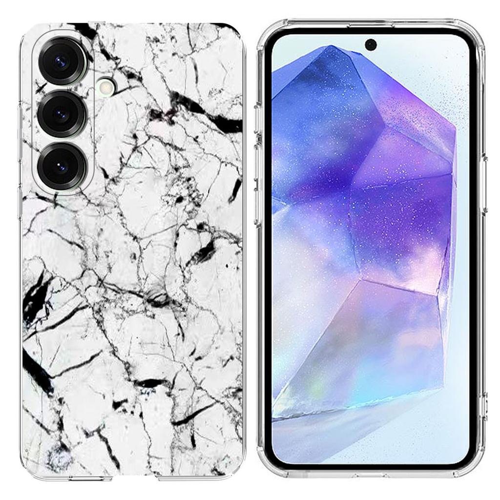 For Samsung Galaxy A55 5G Case Marble Pattern Printing Soft TPU Phone Cover