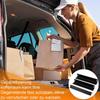 Car Trunk Cargo Divider Metal Luggage Fixation Trunk Organizer Non-Slip Cargo Containment System Stopper Blocks For Suv Auto