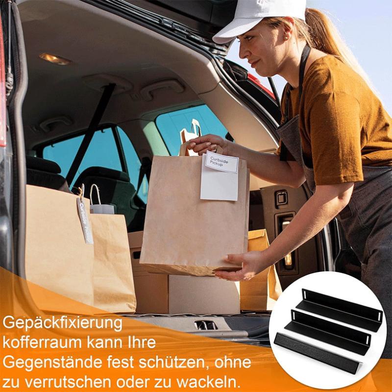 Car Trunk Cargo Divider Metal Luggage Fixation Trunk Organizer Non-Slip Cargo Containment System Stopper Blocks For Suv Auto