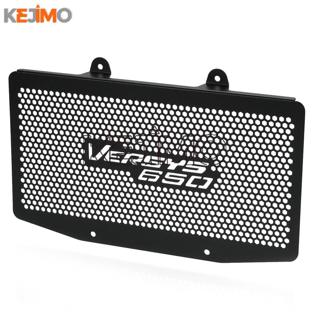 FOR KAWASAKI VERSYS650 ABS Versys650 KLE650 2007-2014 2013 2012 2011 Motorcycle Radiator Guard Tank Grille Protector Mesh Cover