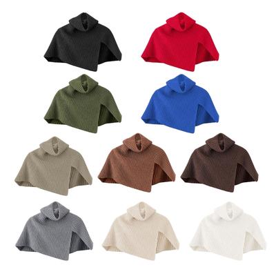 Detachable Sweater Collar Pullover Scarf Shawl Wrap Shrug Winter Warm Neck Warmer Knit Turtleneck Shawl Cape