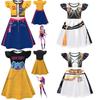 Kpop Demon Hunters Rumi Mira Zoey Kids Cosplay Dress With Flowy Sleeves And Cartoon Design For Play And Special Occasions