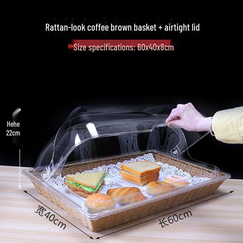 Double-Layer Plastic European Buffet Stand