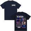 Rapper Cano Triana Tour Merch T-shirts Men Women Fashion Hip Hop Oversized T Shirt Comfort Cotton Casual Short Sleeve T-shirt