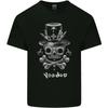 Voodoo Skull Gothic Goth Rock Music Biker Kids T-Shirt Childrens