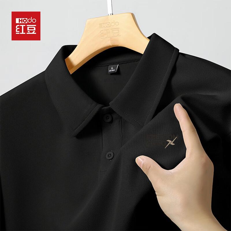 Hodo Men s Summer Wrinkle-Resistant Waffle Knit Round Neck T-Shirt 2XL