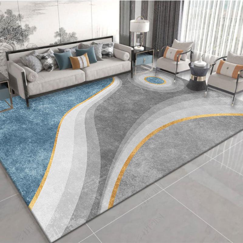 Modern Abstract Patterned Large Area Carpet  for Living Room Bedroom Decor Non-Slip Soft Floor Carpets Home Decor