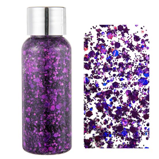 HANDAIYAn Glitter Sequins Nail Hair Body Face Cream Gel Makeup Party Decoration