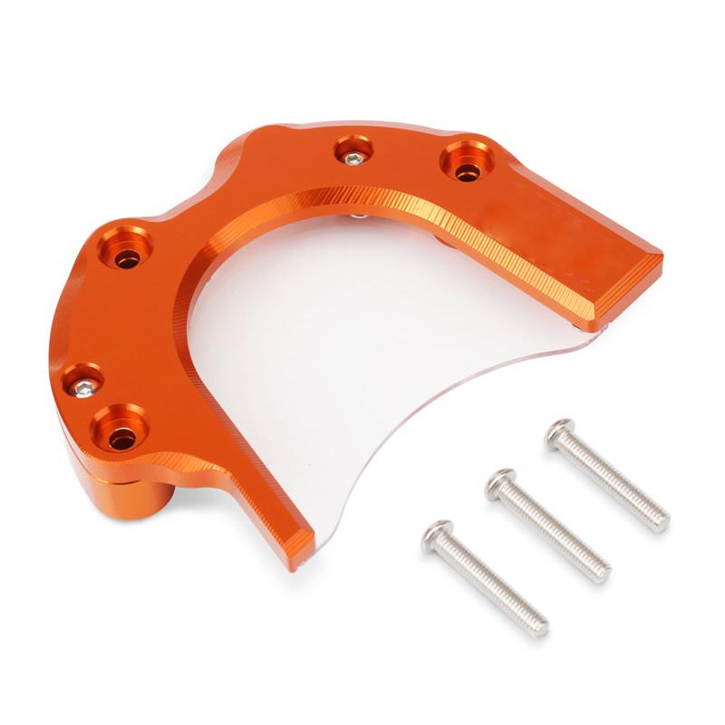 For  390 250 Motorcycle Front Sprocket Chain Guard Cover Guard Decorative Cover Left Engine Protection Cover