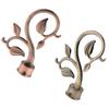 Tappi terminali per bastone per tende in stile retrò Finiture in lega di alluminio per decorazione e accessori per finestre di casa