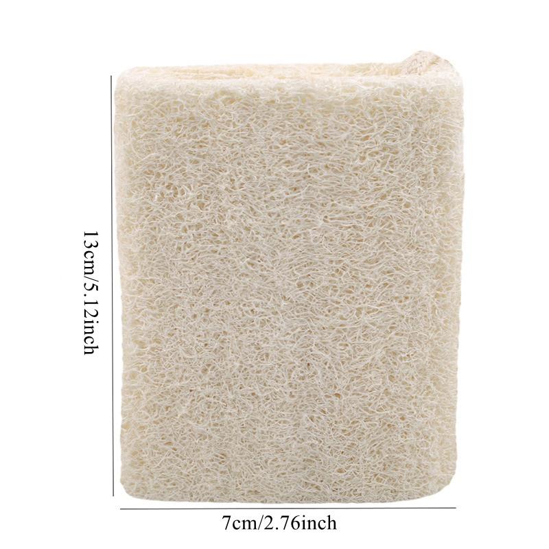 1PC Organic Loofahs Loofah Spa Exfoliating Scrubber Natural Luffa Body Wash Sponge Remove Dead Skin Made Soap NEW
