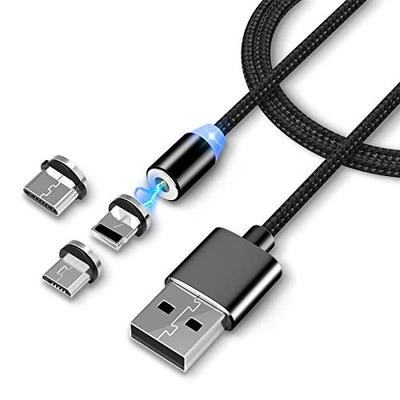 Magnetisches USB-Ladekabel für Micro-Typ-C, 8-poliges Schnelllade-Modekabel für iPhone, Xiaomi, Huawei, Samsung