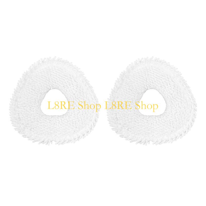 L8RE 2Pcs/4Pcs/6Pcs Vacuum Mop Replacement Pads Reusable Mopping Pads Suitable for Cloud Whale NARWAL J3 Sweeping Robot