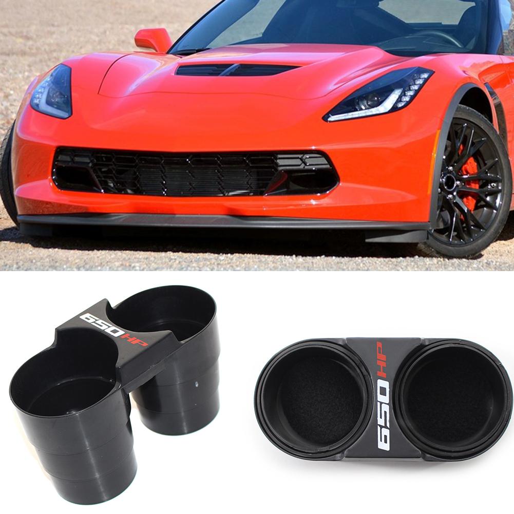 Car Water Cup Holder Car Accessory Extendable Dual Cup Drink Beverage Holder for Chevrolet Corvette C7