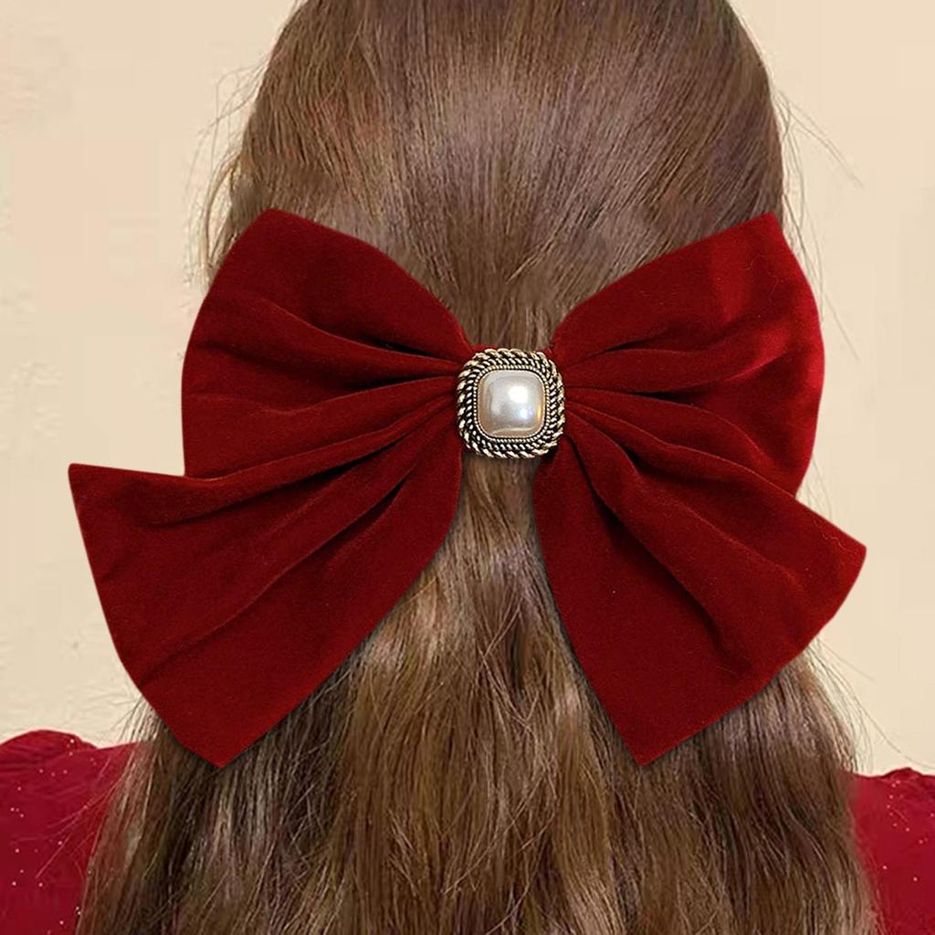 Bowknot Hair Bow Clip Barrettes Girls Styling Accessories Hairpin Headwear for Party