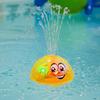 Cute Cartoon Light Music Sprinkler Water Splash Ball Kids Baby Bath Pool Toy