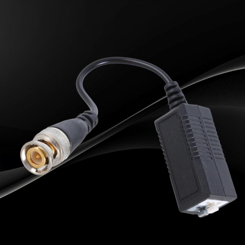 High Clear 1080P Passive Video Transmitter, Long Distances Twiste Pair Cable Transmitter for Various Monitoring