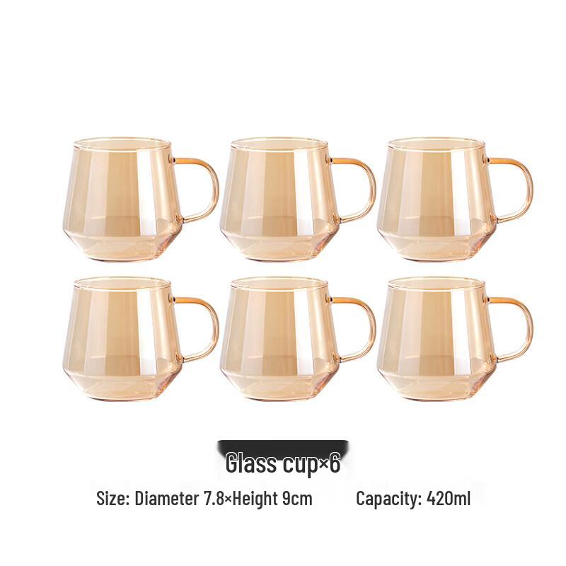 Heat-Resistant Glass Water Pitcher Set