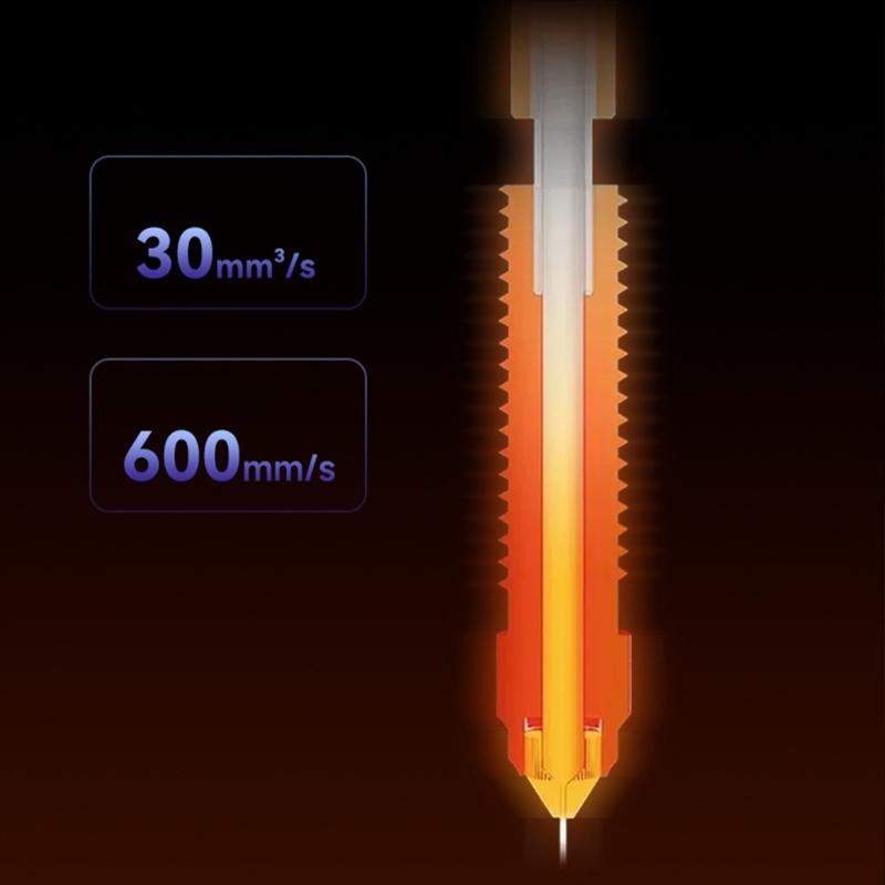 High Performances Nozzle Set for K2 Plus 3D Printers Includes 0.4mm 0.6mm 0.8mm 1.0mm Hardened Steel Nozzles for Enhanceds Durability and Precisions