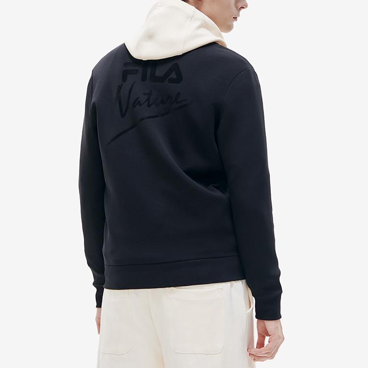 New FILA Coach Jacket Spring Fall Men's Jet Black F11M218503F-BK