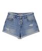 Biteoseljeu Holly Spitze Jeansshorts - Hellblau