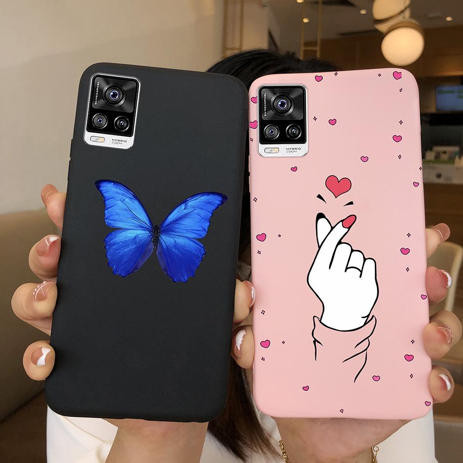 For vivo V20 Case for Vivo V20 Pro VivoV20 V 20 SE Case Cute Cartoon Slim Soft TPU Silicone Back Phone Cover Bumper Fundas Cases