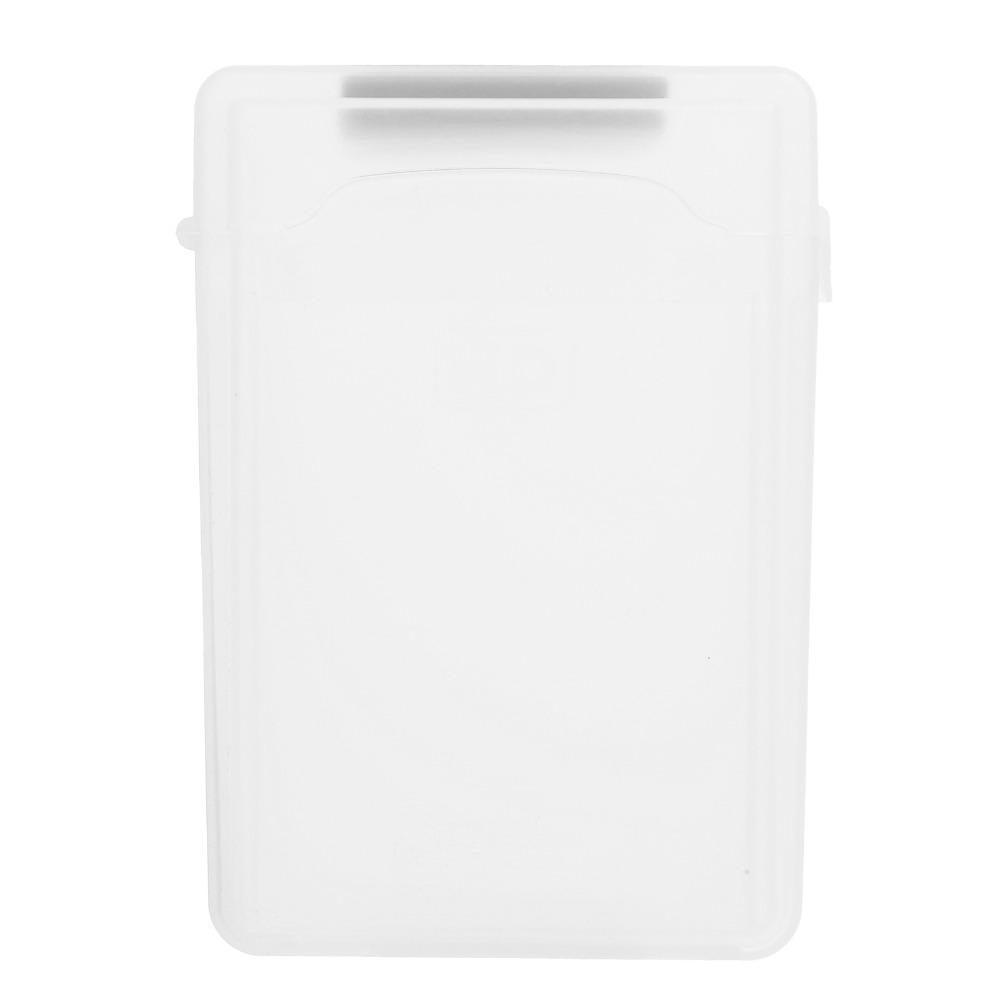 3.5in Hard Disk Protection Box ABS Transparent Waterproof Hard Drive Case Shockproof Not Inclube Hard Disk