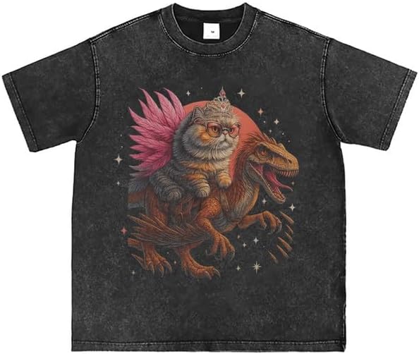 Bellelement Dungeon Crawler Merch T-Shirt Fantasy Dungeon Carl T-Shirt, Black, L