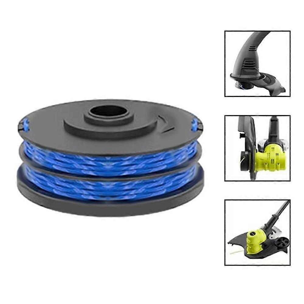8Pcs RAC123 Lawn Mower Line Spool for Ryobi RLT6030 RLT5127 RLT5027 RLT4125 RLT4027 Grass Trimmer Re
