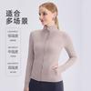 Spring And Summer New Internet Celebrity Yoga Clothes Women'S Fitness Top Tight Running Quick-Drying Double Pocket Sports Long-Sleeved Jacket
