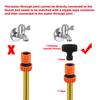 1" Female Thread Tap Connector 30mm Internal Thread To 16mm Nipple Joint Garden Irrigation Water Gun Connection Fittings 10Pcs